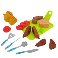 Дитячий набір продуктів "Фаст-фуд" LT8801-8D овочі прибори