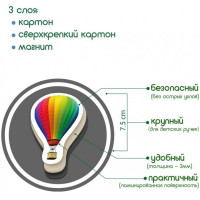 Набір магнітів Magdum Транспорт ML4031-17 EN
