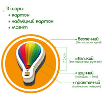 Дитячий набір магнітів Професії і транспорт ML4031-31 EN Дитячий набір магнітів Професії і транспорт ML4031-31 EN