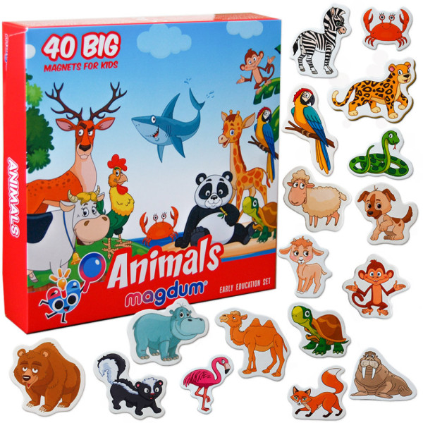 Набір магнітів Magdum Тварини ML4031-16 EN Набір магнітів Magdum Тварини ML4031-16 EN