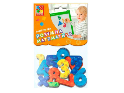 Магнітні цифри і математичні знаки VT5900-01 укр. мовою