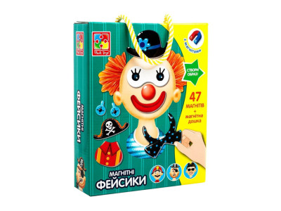 Дитяча настільна гра "Фейсики" VT3702-15 на магнітах