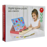 Деревяна розвиваюча іграшка Дощечка MD 1852-2 магнітна для малювання