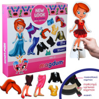 Набір магнітів Magdum "Лялька з одягом New look" ML4031-14 EN Набір магнітів Magdum "Лялька з одягом New look" ML4031-14 EN