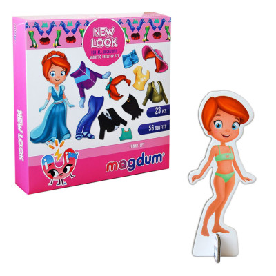 Набір магнітів Magdum "Лялька з одягом New look" ML4031-14 EN