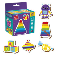 Дитячий набір магнітів "Іграшки" VT3106-33 10 магнітів