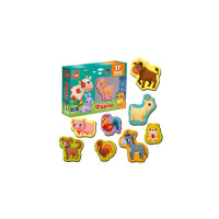 Набір магнітів MAXI "Ферма" Vladi Toys VT3106-24 17 шт
