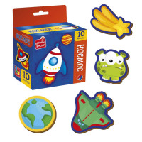 Дитячий набір магнітів "Космос" VT3106-34 10 магнітів