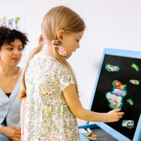 Дитяча магнітна гра "Друзі з джунглів" 200256 8 елементів