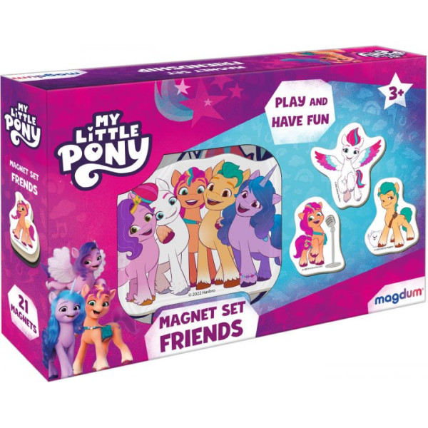Набір магнітів "My Little Pony Друзі" Magdum МЕ 5031-22 Набір магнітів "My Little Pony Друзі" Magdum МЕ 5031-22