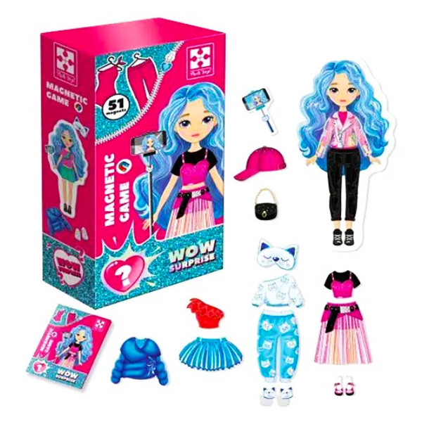 Гра настільна "Магнітна одевалка" Vladi Toys VT3210-12 Гра настільна "Магнітна одевалка" Vladi Toys VT3210-12