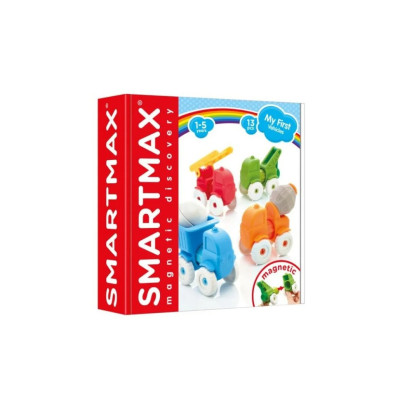Магнітний конструктор "Мої перші машинки" Smartmax SMX 226 13 деталей