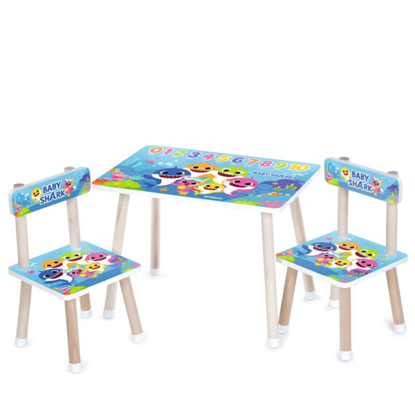Дитячий столик M 501-20 стільниця 60 х 40 см 2 стільчики