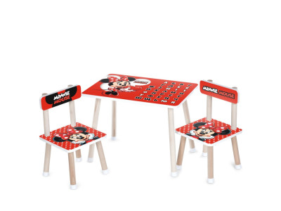 Дитячий столик M 501-32 стільниця 60 х 40 см 2 стільчики Дитячий столик M 501-32 стільниця 60 х 40 см 2 стільчики