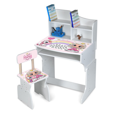 Дитяча парта M 904-4 висота 3 положення зі стільчиком