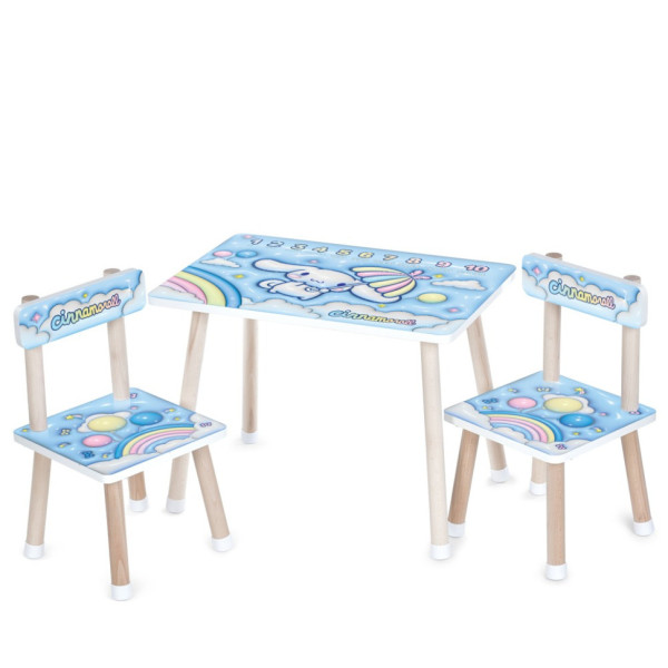 Дитячий Столик M 501-1 стільниця 60 х 40 см 2 стільчики Дитячий Столик M 501-1 стільниця 60 х 40 см 2 стільчики