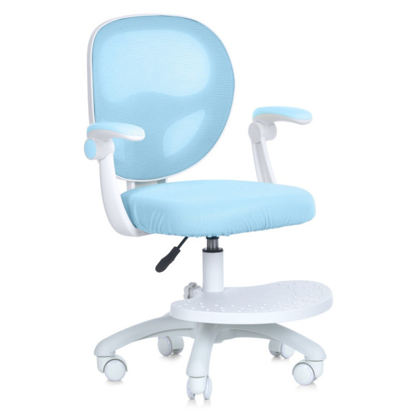 Дитяче крісло M 6056-4 з підлокітником і підніжкою регуляція висоти Дитяче крісло M 6056-4 з підлокітником і підніжкою регуляція висоти