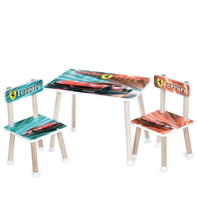 Дитячий столик M 501-33 стільниця 60 х 40 см 2 стільчики