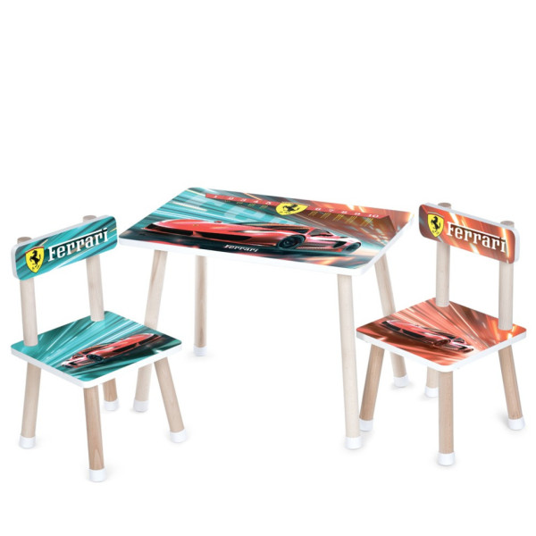 Дитячий столик M 501-33 стільниця 60 х 40 см 2 стільчики