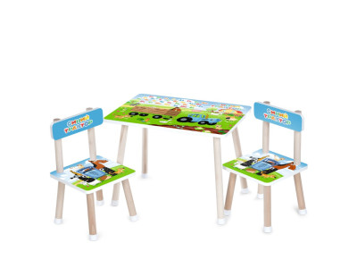 Дитячий столик M 501-22 стільниця 60 х 40 см 2 стільчики