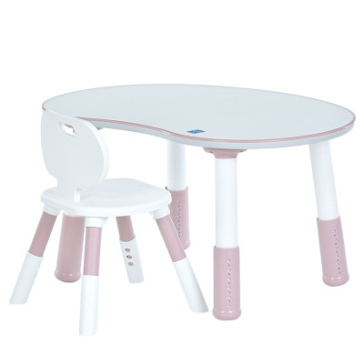 Дитячий столик M 6179-8 висота 42х53 см, 1 стільчик