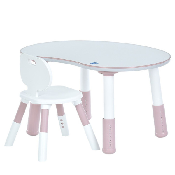Дитячий столик M 6179-8 висота 42х53 см, 1 стільчик
