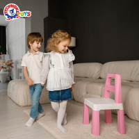 Дитячий стілець "Kids Chair" 0167TXK рожевий до 75 кг Дитячий стілець "Kids Chair" 0167TXK рожевий до 75 кг