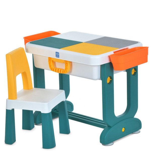 Дитячий столик M 6175 ігрове поле для конструктора