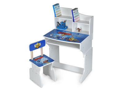 Дитяча парта M 904-7 висота 3 положення зі стільчиком