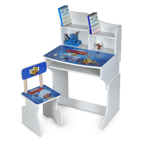 Дитяча парта M 904-7 висота 3 положення зі стільчиком