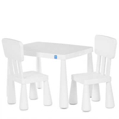 Дитячий столик M 6176-1 стільниця 765х545 см 2 стільчики