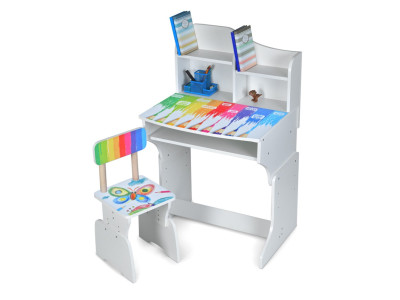 Дитяча парта M 904-8 висота 3 положення зі стільчиком Дитяча парта M 904-8 висота 3 положення зі стільчиком