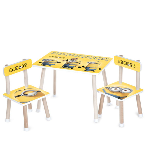 Дитячий столик M 501-27 стільниця 60 х 40 см 2 стільчики Дитячий столик M 501-27 стільниця 60 х 40 см 2 стільчики