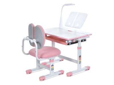 Парта учнівська M 6136-8 підставка для книги лампа