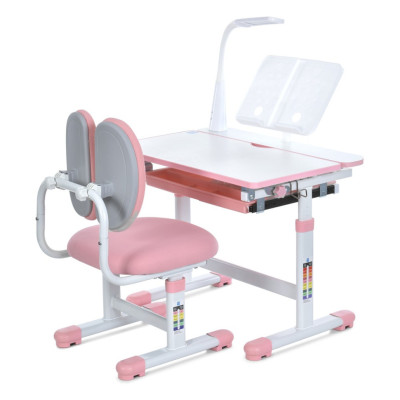 Парта учнівська M 6136-8 підставка для книги лампа