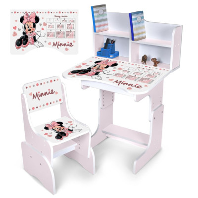 Дитяча парта N 2071-21-7 висота 3 положення зі стільчиком