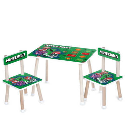 Дитячий Столик M 501-7 стільниця 60 х 40 см 2 стільчики