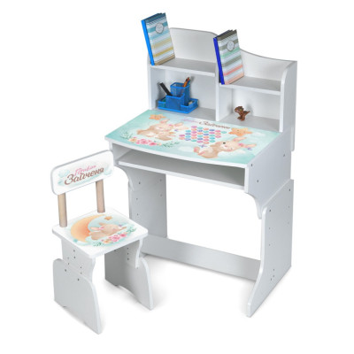 Дитяча парта M 904-13 висота 3 положення зі стільчиком Дитяча парта M 904-13 висота 3 положення зі стільчиком