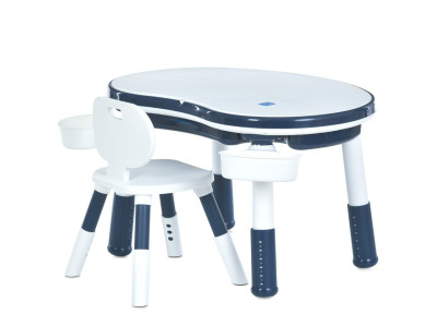 Дитячий столик M 6177-4 ігрове поле для конструктора