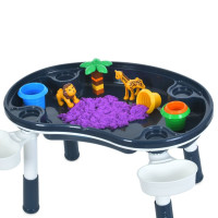Дитячий столик M 6177-4 ігрове поле для конструктора