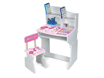 Дитяча парта M 904-2 висота 3 положення, зі стільчиком