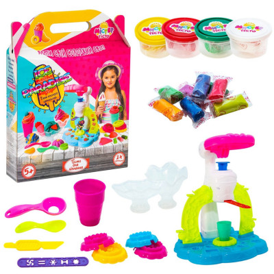 Дитячий набір для творчості "Містер тісто - Ice paradise" 71502 24 предмети