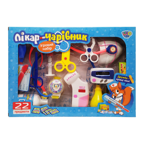 Ігровий набір Лікар-чарівник Limo Toy M 0462 22 предмета E