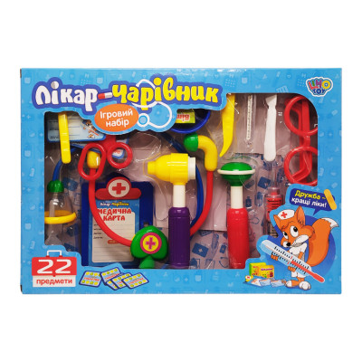 Ігровий набір Лікар-чарівник Limo Toy M 0462 22 предмета A
