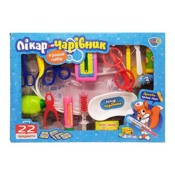 Ігровий набір Лікар-чарівник Limo Toy M 0462 22 предмета C Ігровий набір Лікар-чарівник Limo Toy M 0462 22 предмета C