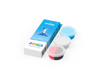 Набір самозатвердіючого пластиліну Кролик ЛИПАКА 30050-UA01