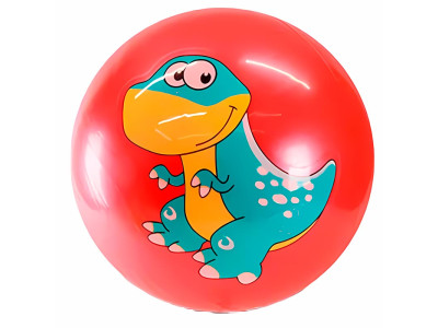 Мяч гумовий 9" 60 грам RB24154_Red
