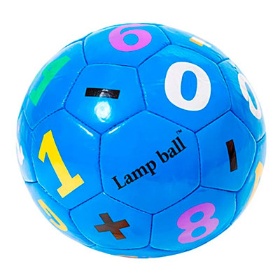 Мяч футбольний дитячий зі світлом "2 2032_Blue