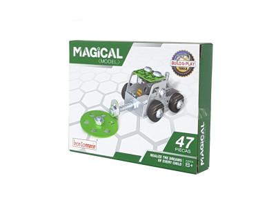 Металевий конструктор "Військова серія" 816B-36 Build and Play Tools мінний тральщик