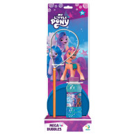 Мильні бульбашки "Mega Bubbles з тарілкою My Little Pony" 200635 обєм 450 мл